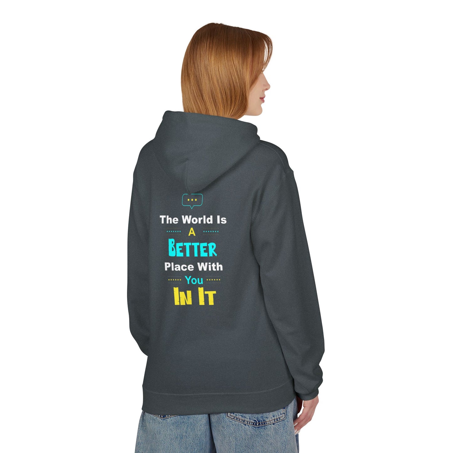 'Be a Better You' Comfort Hoodie — Motivational Pullover