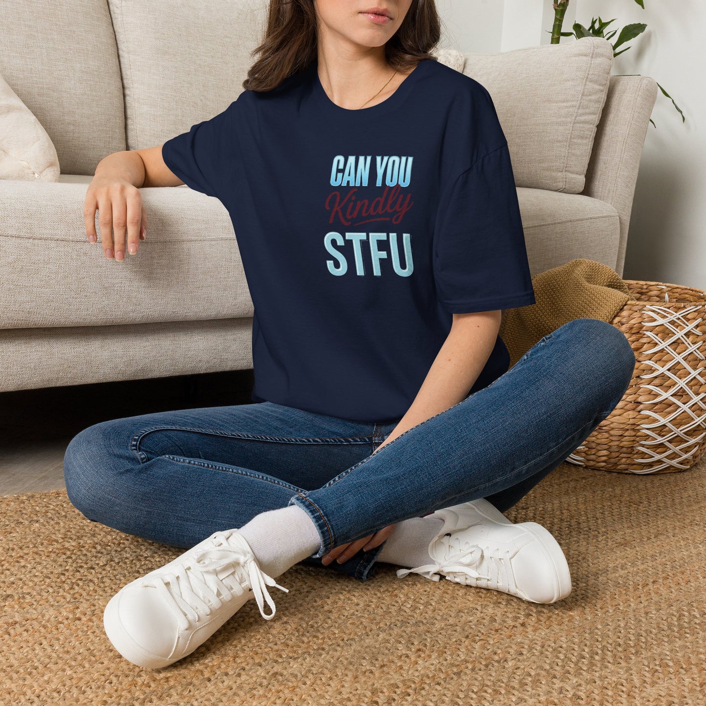 Graphic T-Shirt — "Can You Kindly STFU" Funny Sarcastic Tee - Merit Sell