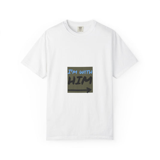I'm With Him T-Shirt — Couple Arrow Graphic Tee Merit Sell