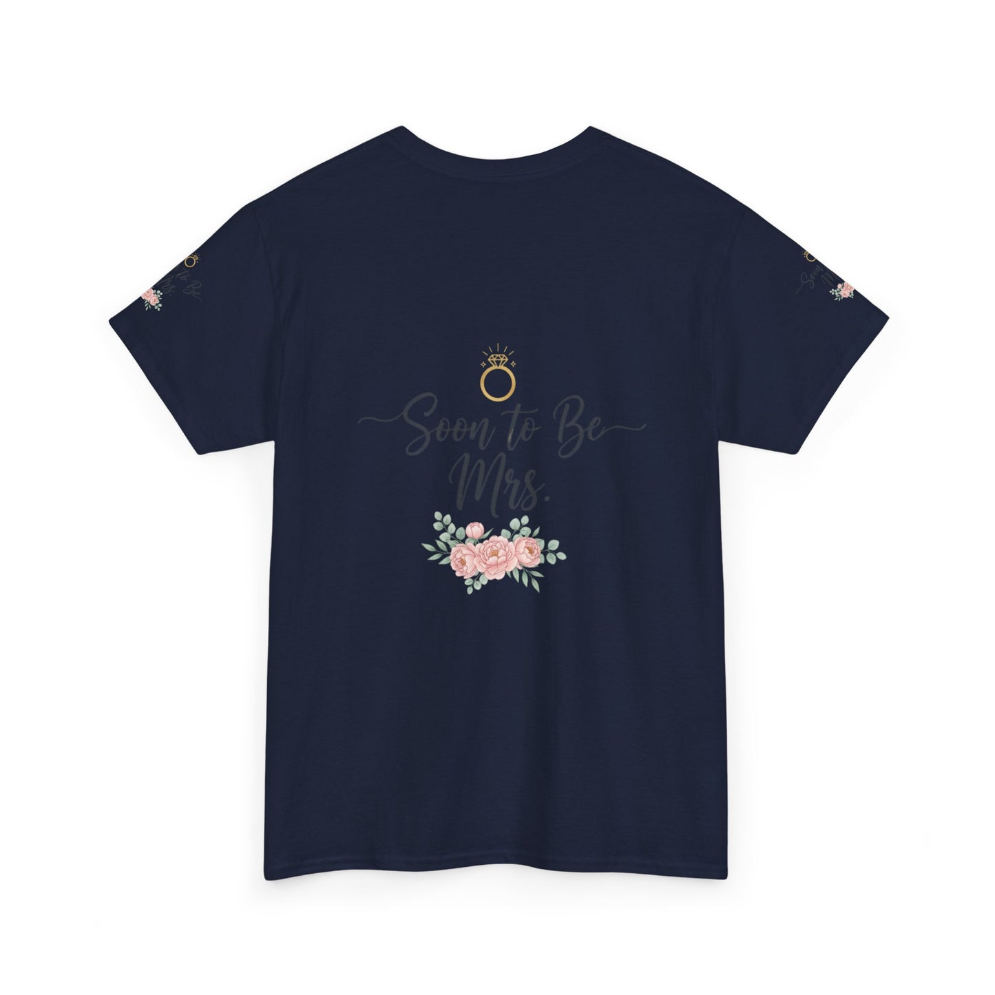 Soon to Be Mrs. Tee — Bridal Engagement Shirt with Floral Ring Design