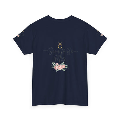 Soon to Be Mrs. Tee — Bridal Engagement Shirt with Floral Ring Design