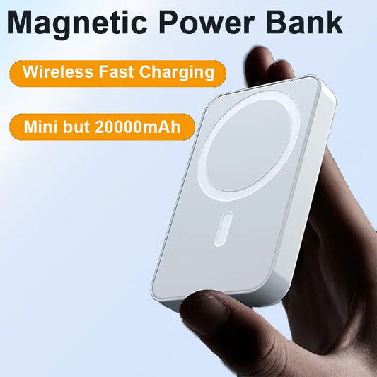 10000mAh Mini Wireless Power Bank | Compact & Powerful