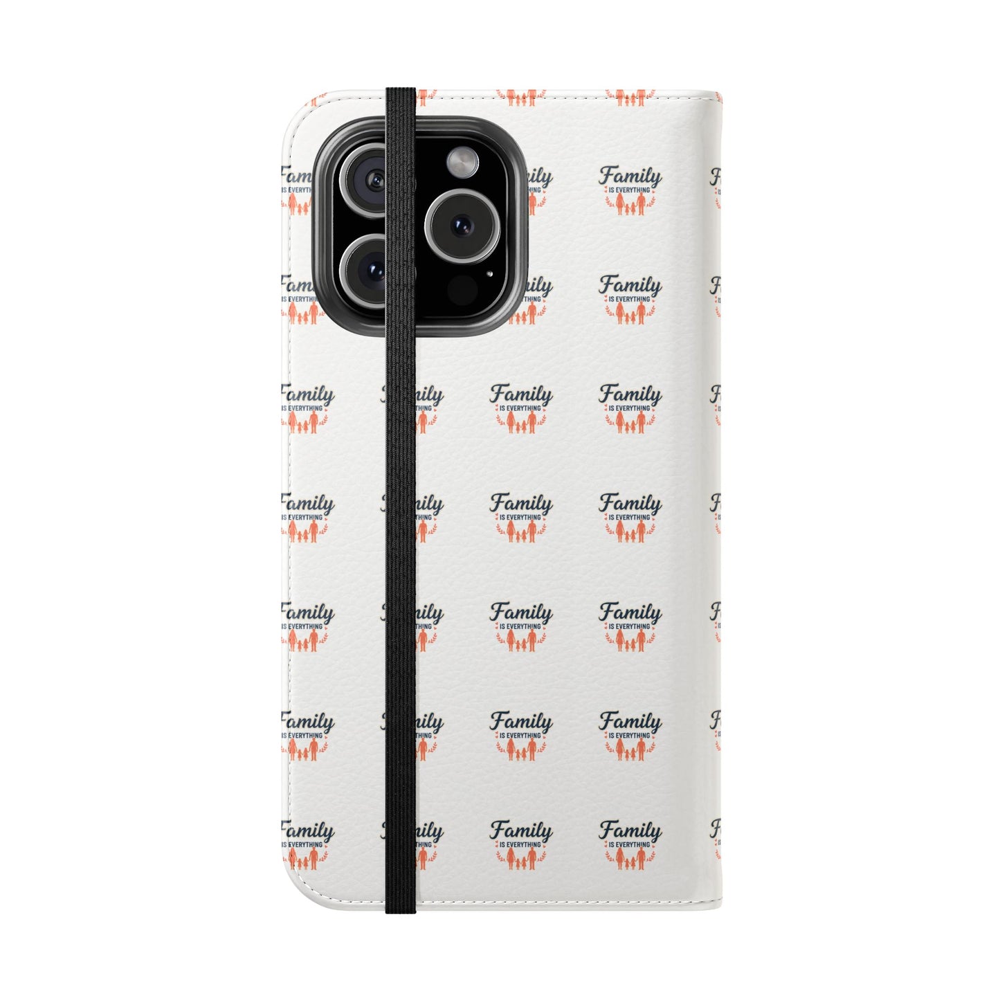 Family First Flip Phone Case — Wallet Flip Case with Card Slots