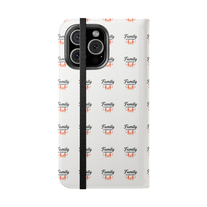Family First Flip Phone Case — Wallet Flip Case with Card Slots