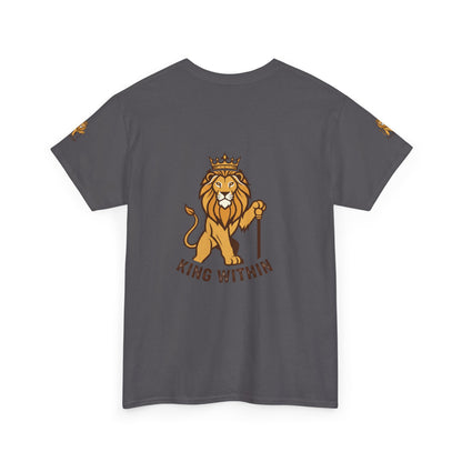King Within Lion T-Shirt — Crowned Lion Graphic Tee