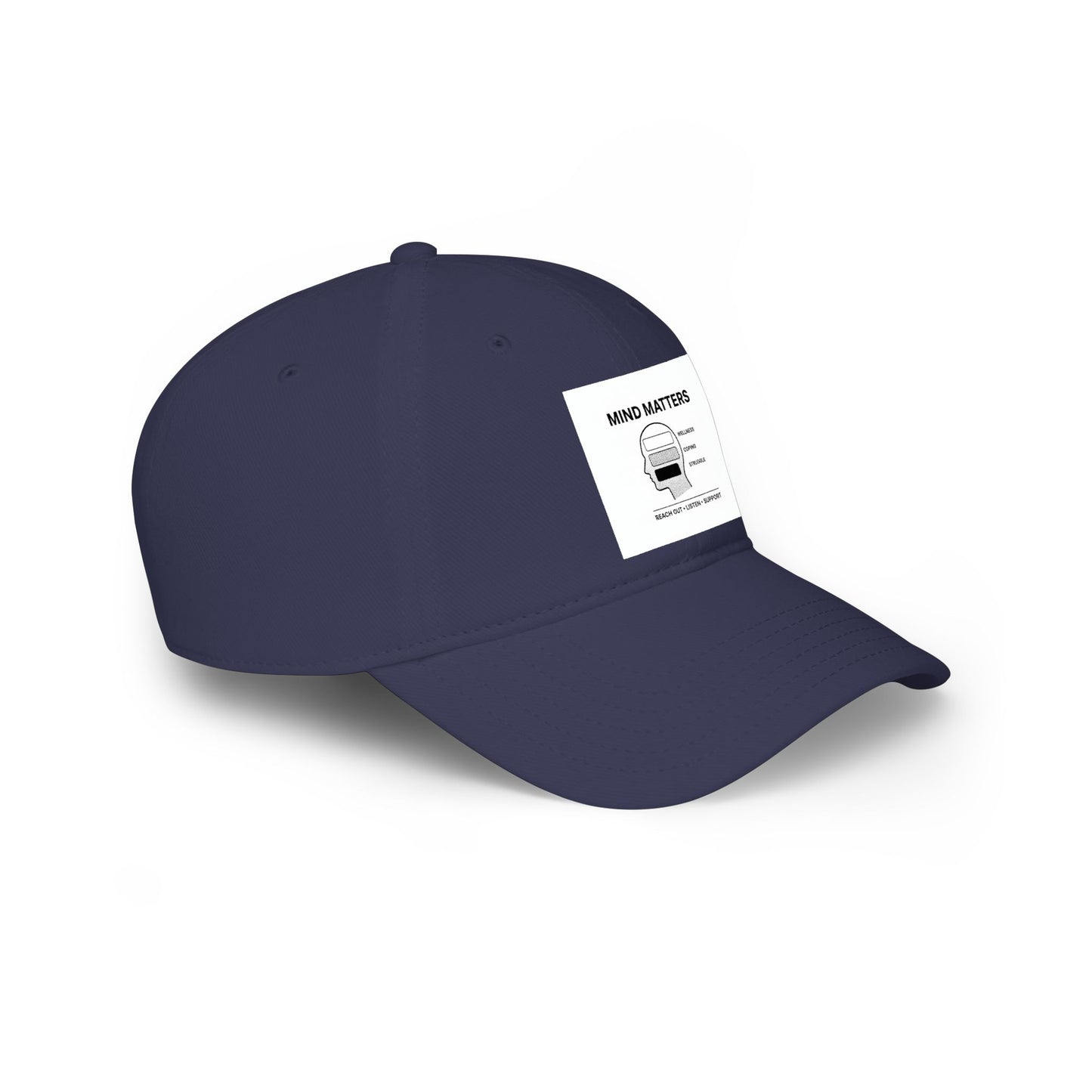 Mind Matters Low-Profile Baseball Cap — Mental Health Awareness Dad Hat