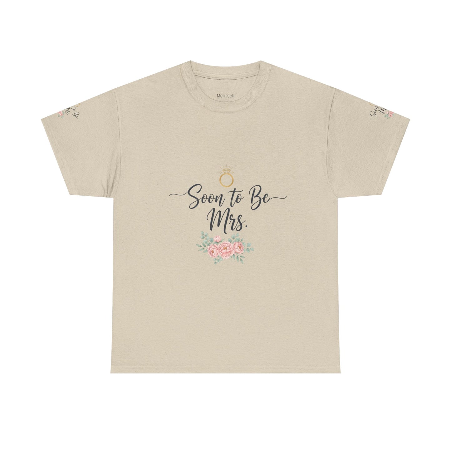 Soon to Be Mrs. Tee — Bridal Engagement Shirt with Floral Ring Design