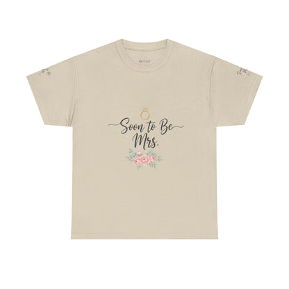 Soon to Be Mrs. Tee — Bridal Engagement Shirt with Floral Ring Design