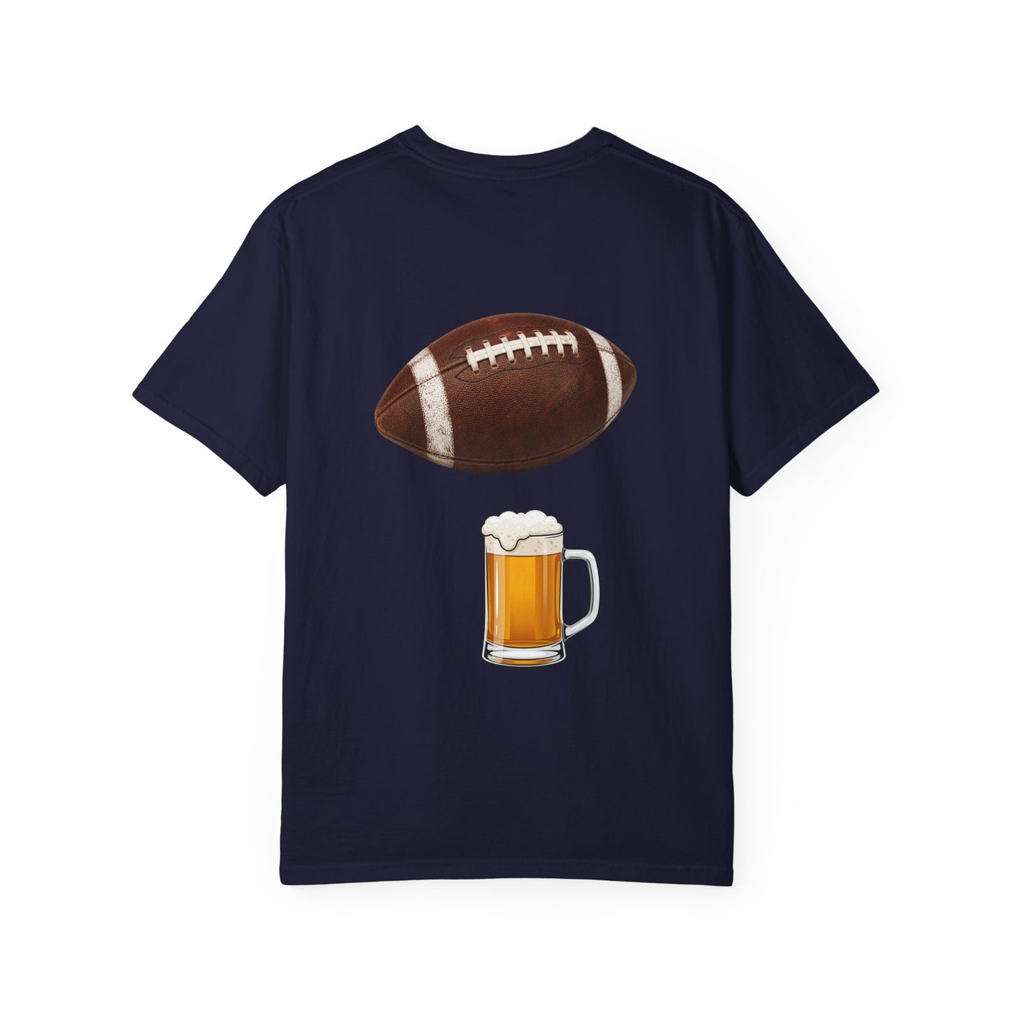 Football and Beer T-Shirt – "Football and Beer Is All I Need" Graphic Tee - Merit Sell