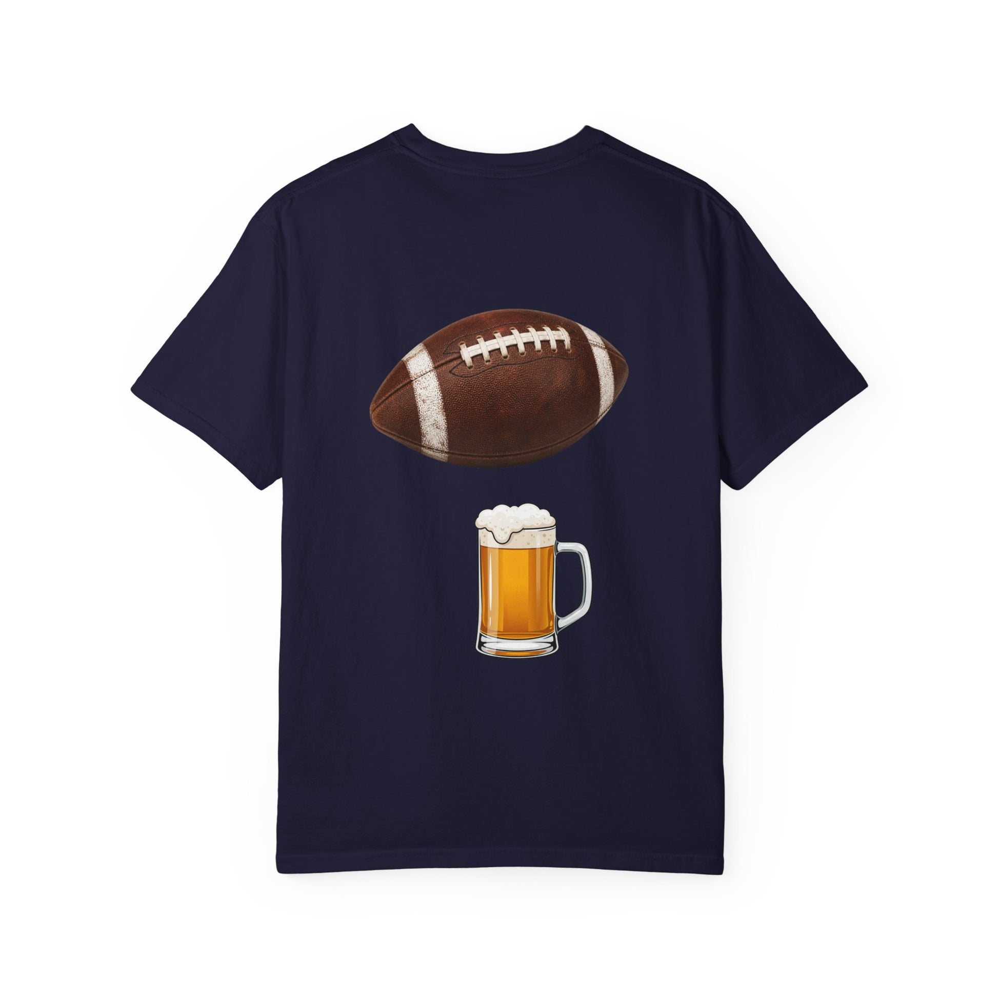 Football and Beer T-Shirt – "Football and Beer Is All I Need" Graphic Tee - Merit Sell