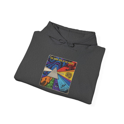 Psychedelic Prism Hoodie — Colorful Surreal Art Pullover