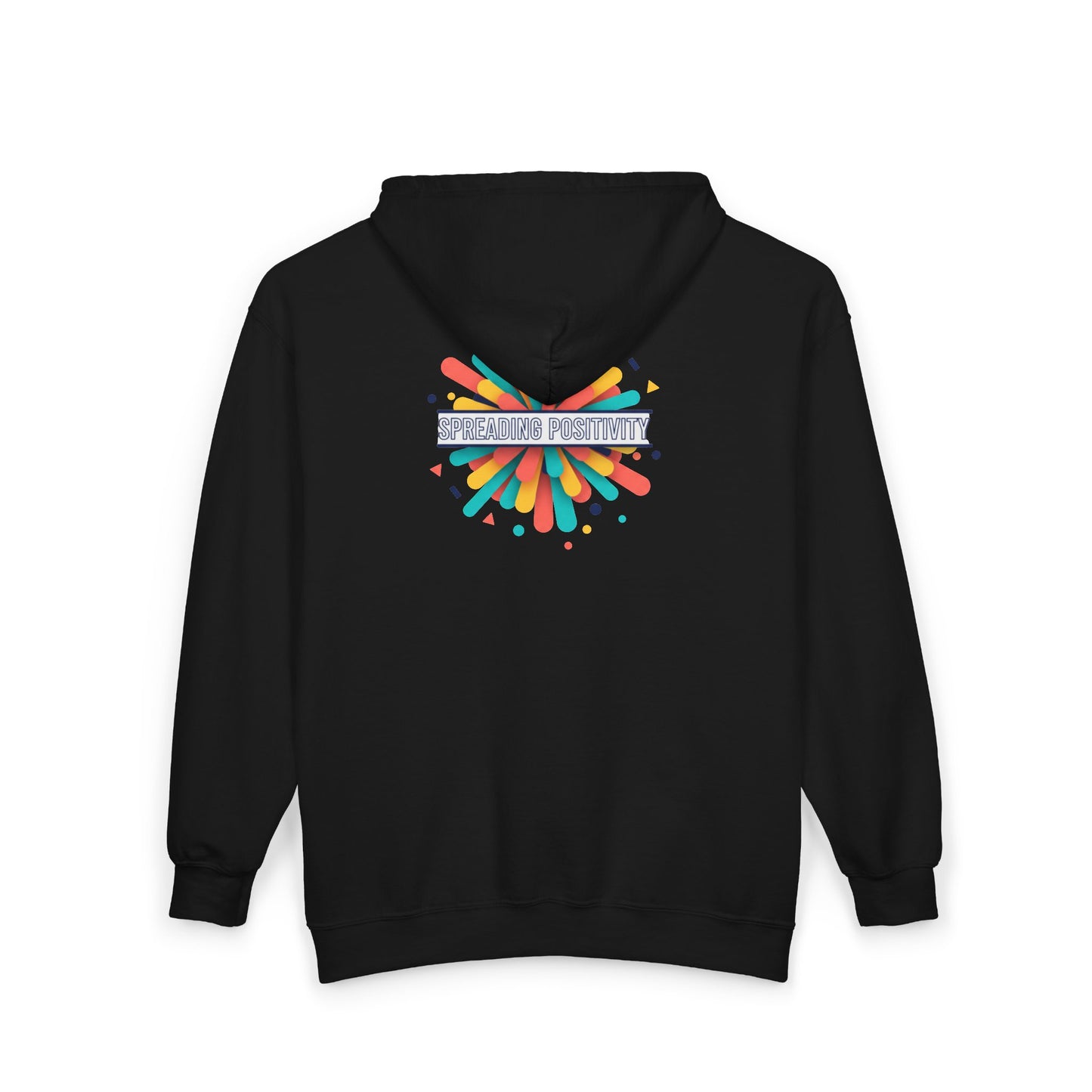 Spread Your Creativity Zip Hoodie — Colorful Inspirational Graphic Hoodie