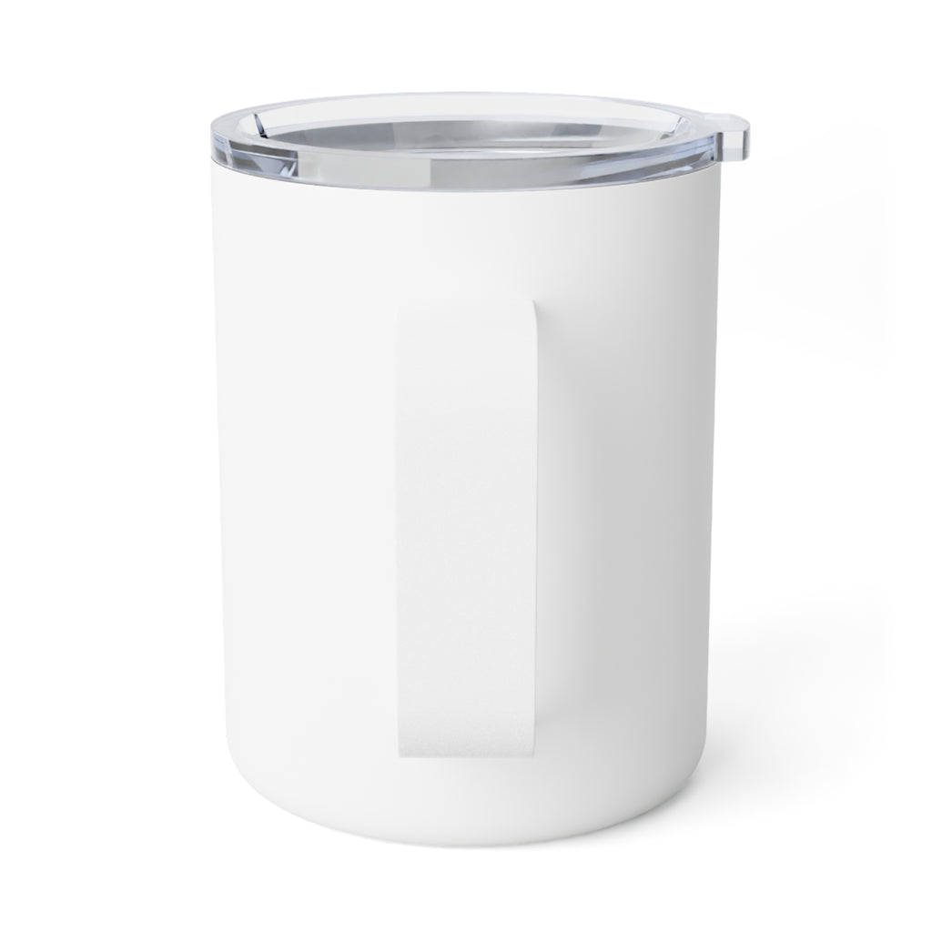 Insulated Coffee Mug — “Insulation Worth Traveling For” Travel Thermo Mug, 10oz