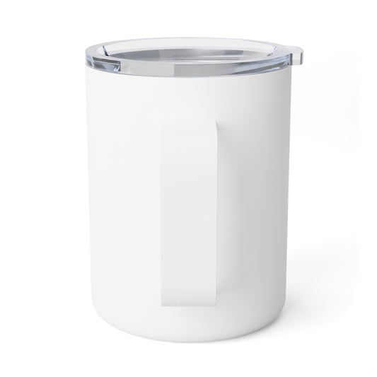 Insulated Coffee Mug — “Insulation Worth Traveling For” Travel Thermo Mug, 10oz