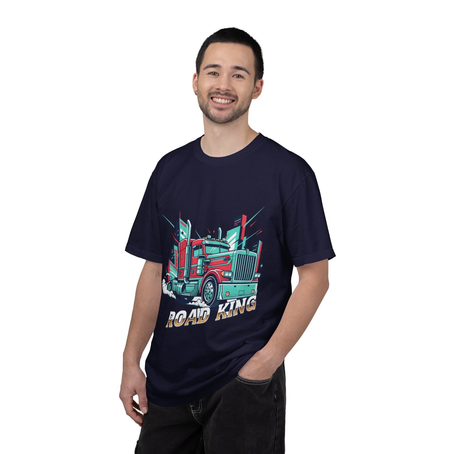 Road King Trucker T-Shirt — Retro Semi Truck Graphic Tee