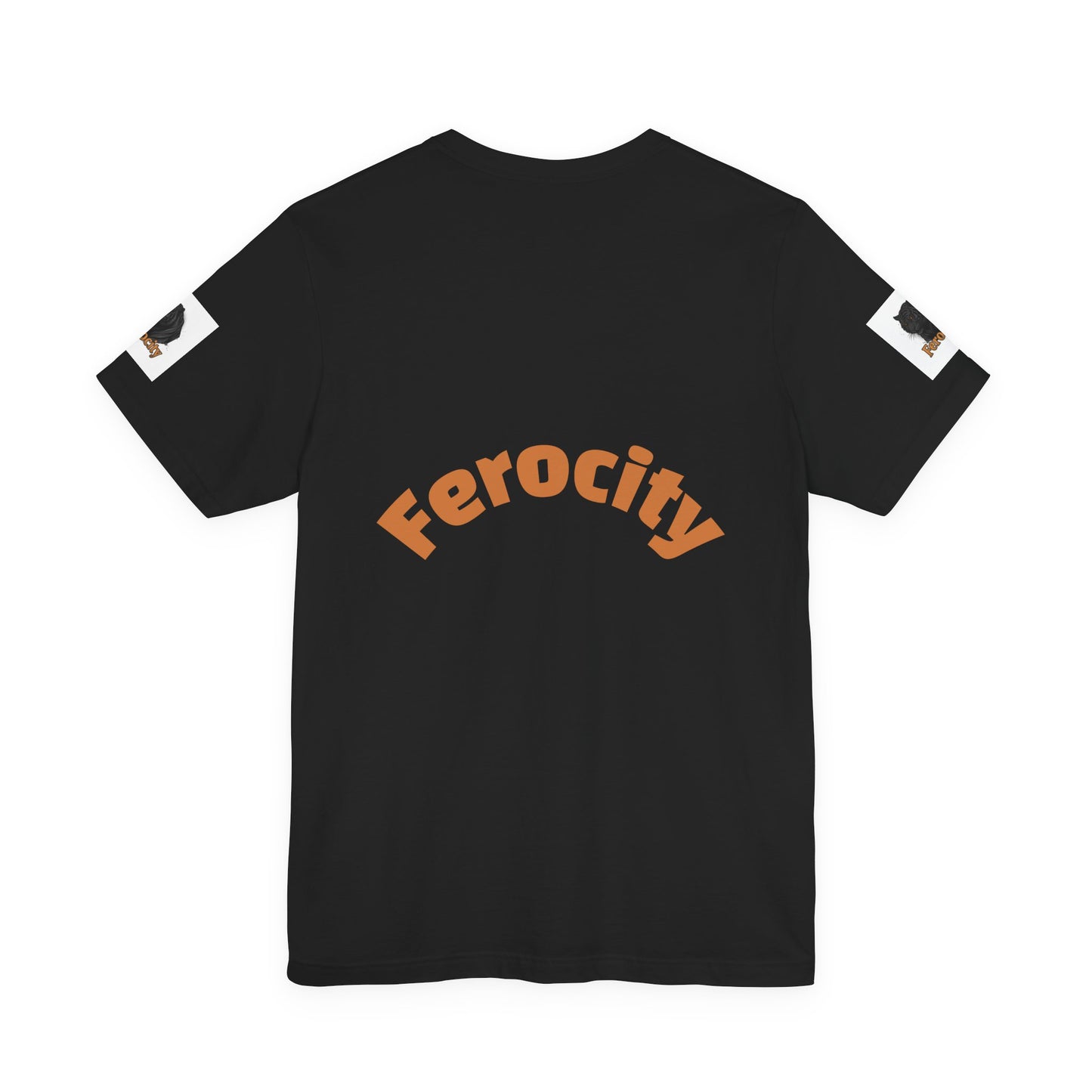 Ferocity Black Panther T‑Shirt – Graphic Tiger Head Tee