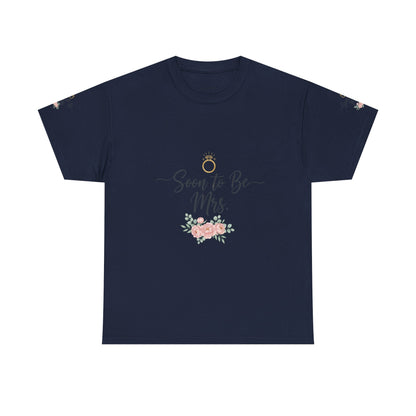 Soon to Be Mrs. Tee — Bridal Engagement Shirt with Floral Ring Design