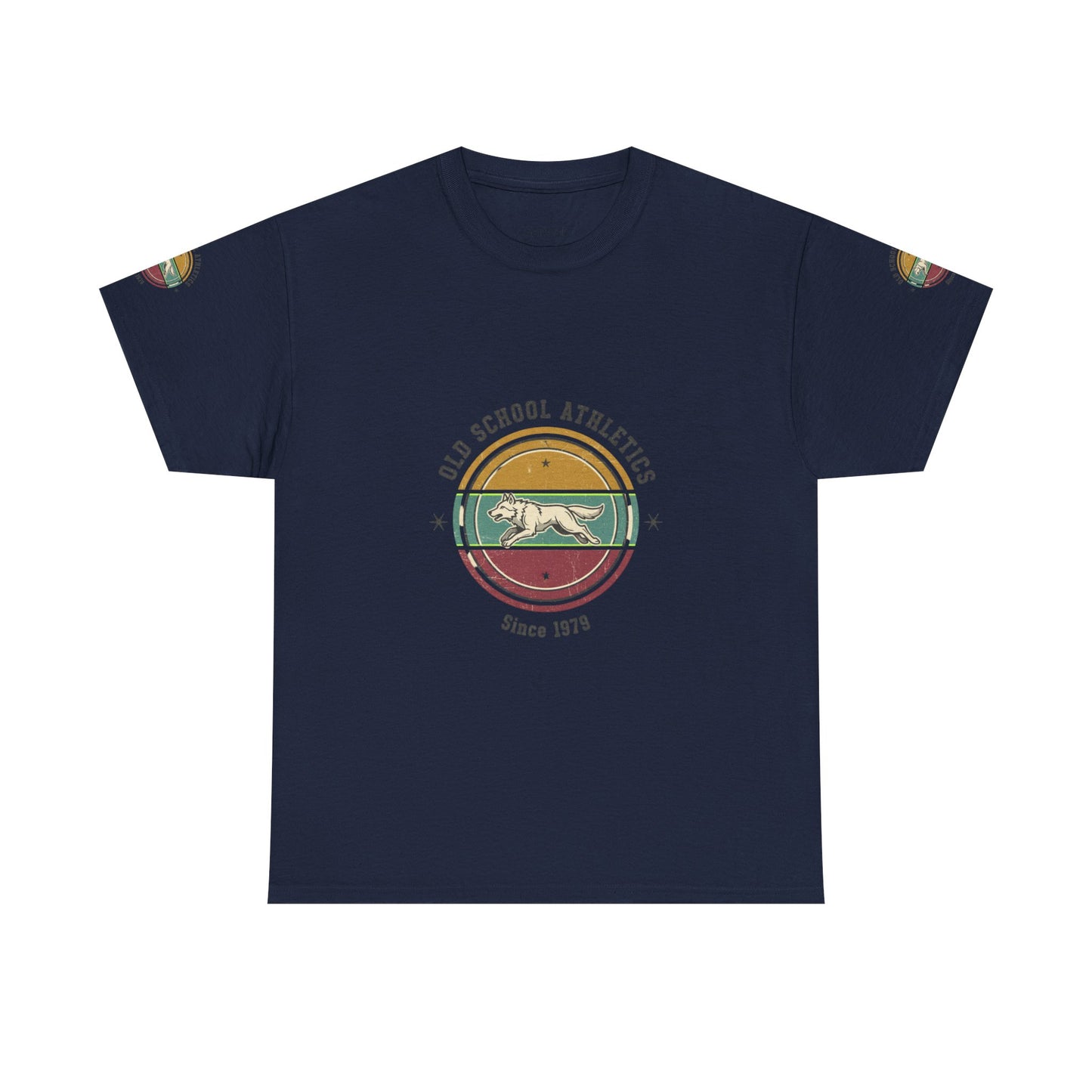 Old School Athletics Retro Running Tee — 'Since 1979' Vintage Track Shirt