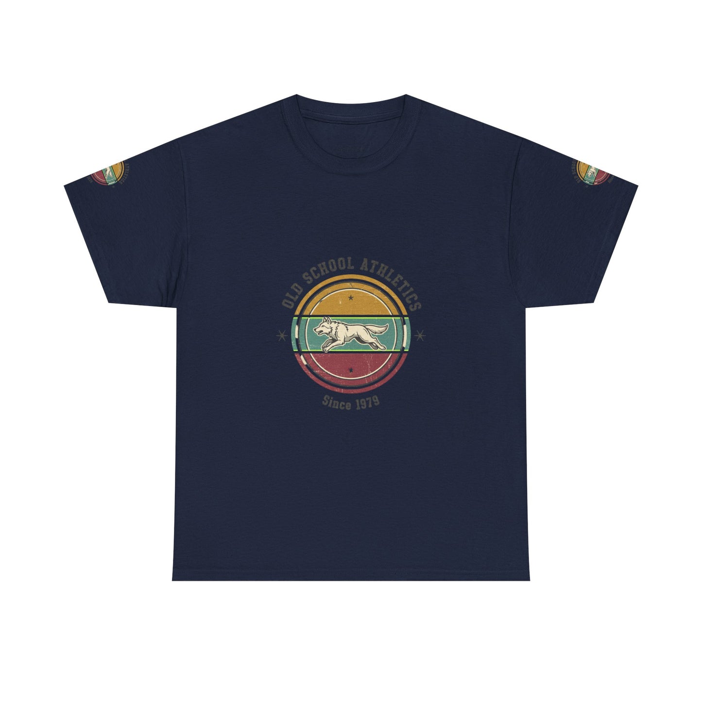 Old School Athletics Retro Running Tee — 'Since 1979' Vintage Track Shirt