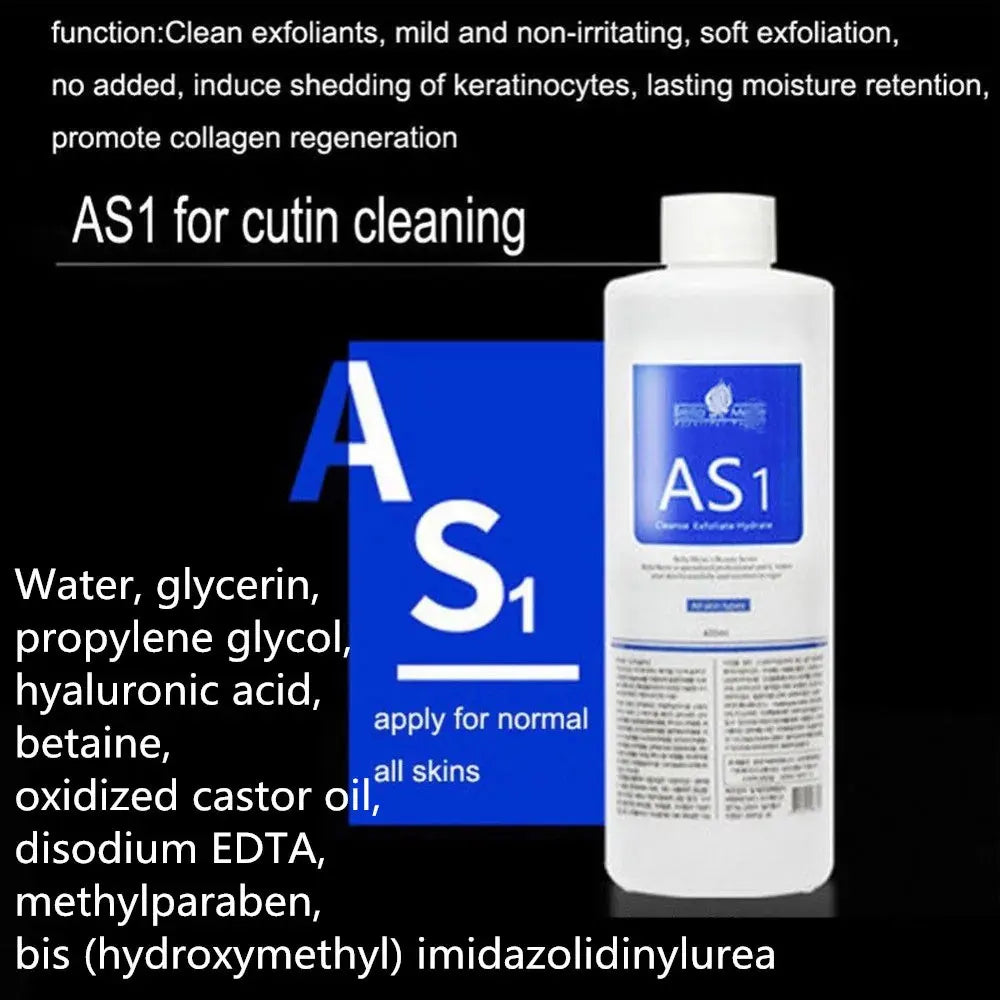 Facial Skincare Solution Face Serum AS1 SA2 AO3 Aqua Peel Solution For Facial Machine Skin Deep Cleaning Serums