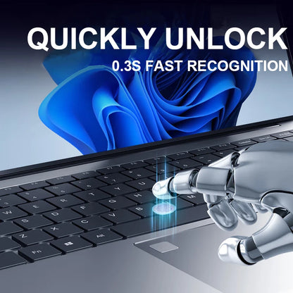 15.6" Intel Core i7 8500Y Laptop Computer PC 16GB DDR4 1TB SSD i7 Laptops Windows 11 Pro Office Fingerprint Unlock Notebook PC