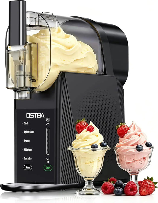 88 oz Soft Serve Ice Cream Machine | 250W Home Countertop Frozen Dessert Maker