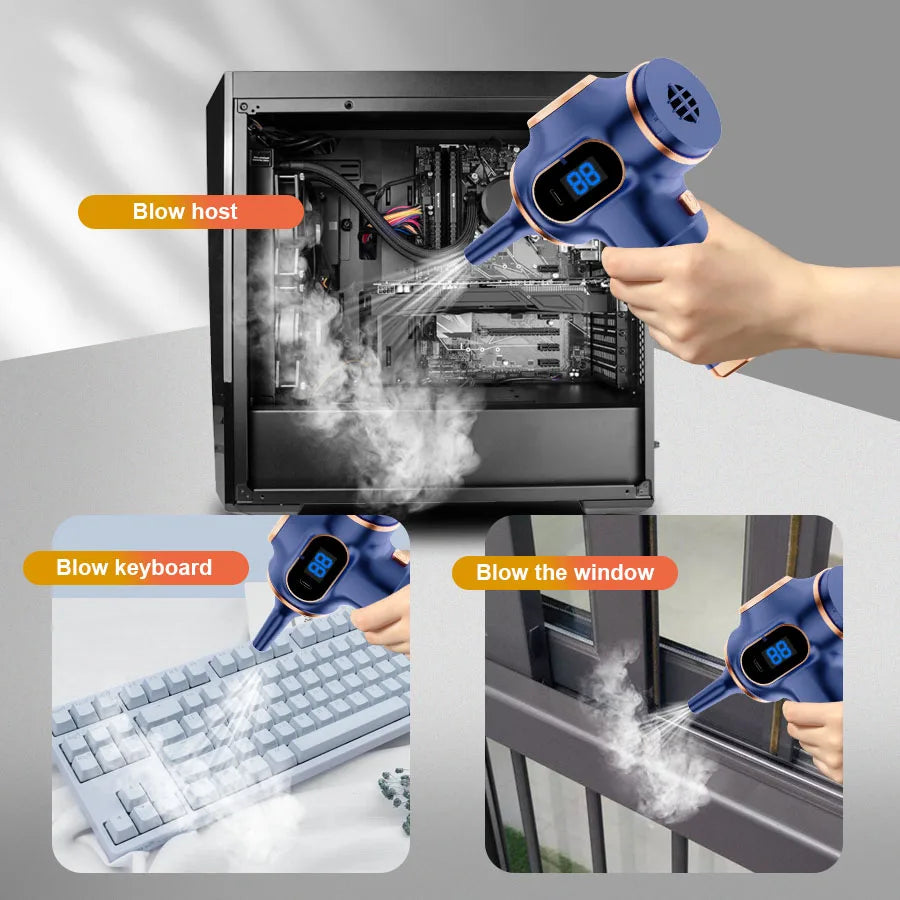 ABS Wireless Car Vacuum Cleaner Home Appliance Sofa Office High-Power Household Cleaning Machine Mini Vacuum Carpet Cleaner - Merit Sell