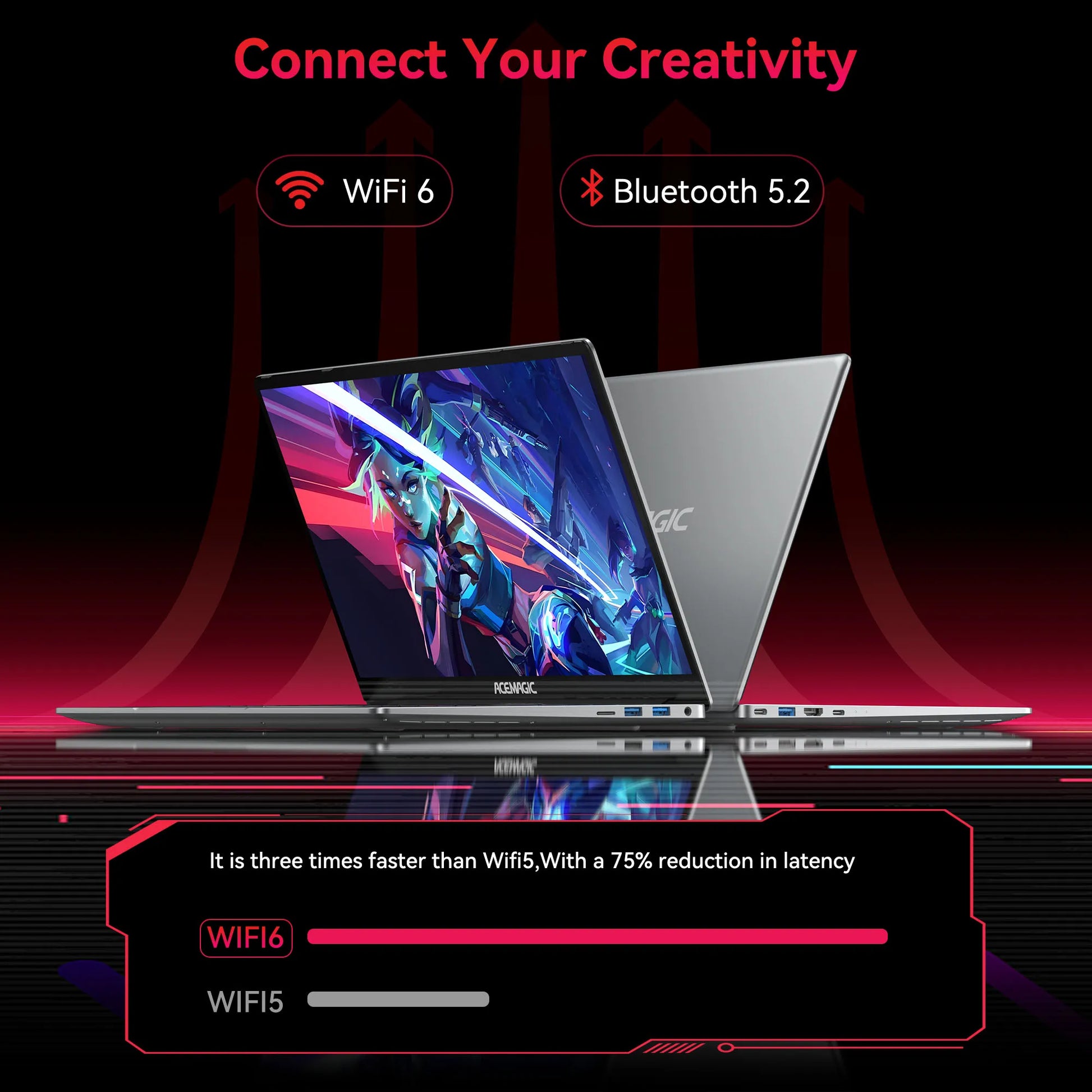 ACEMAGIC LX15Pro Laptop AMD Ryzen 7 5700U Radeon RX Vega 8 Graphics 15.6“FHD Display 16GB RAM 512GB NVMe SSD Laptop Computer - Merit Sell