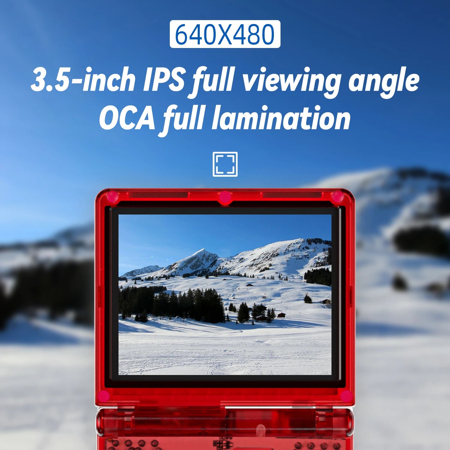 ANBERNIC RG35XXSP Flip Retro Handheld Game Console Linux 64bit WiFi Bluetooth Retro Video Gaming Console Online Play HDMI-TV Out - Merit Sell