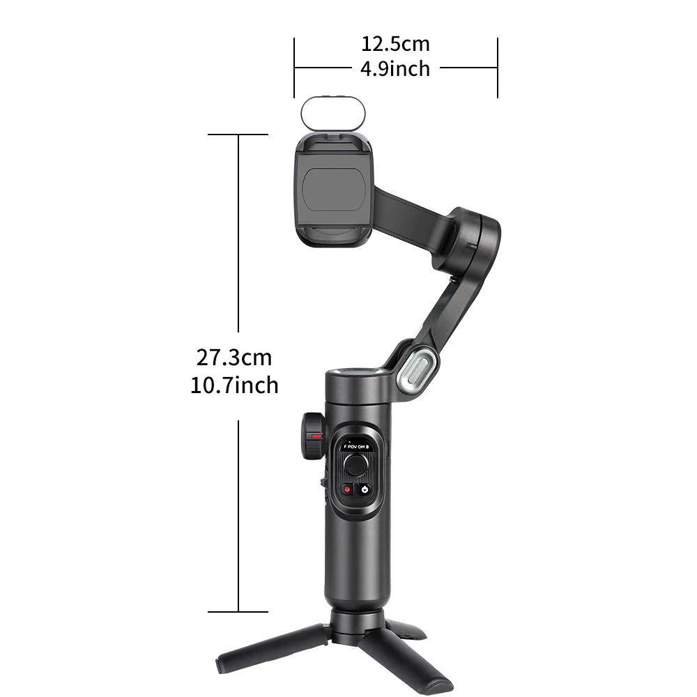 AOCHUAN Smart XE 3-Axis Handheld Gimbal Stabilizer for Smartphone iPhone Android Face Tracking Tiktok Vlog Live Streaming - Merit Sell