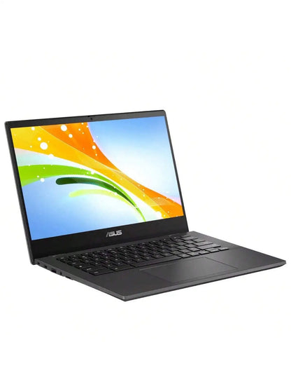 ASUS Chromebook 14" Business Laptop,MediaTek Kompanio 520,4GB RAM,320GB Storage(64GB eMMC+256GB SD Card),Gray,Windows 11 Home - Merit Sell