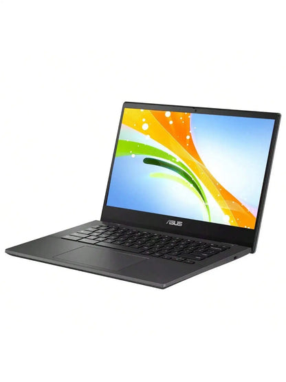 ASUS Chromebook 14" Business Laptop,MediaTek Kompanio 520,4GB RAM,320GB Storage(64GB eMMC+256GB SD Card),Gray,Windows 11 Home - Merit Sell