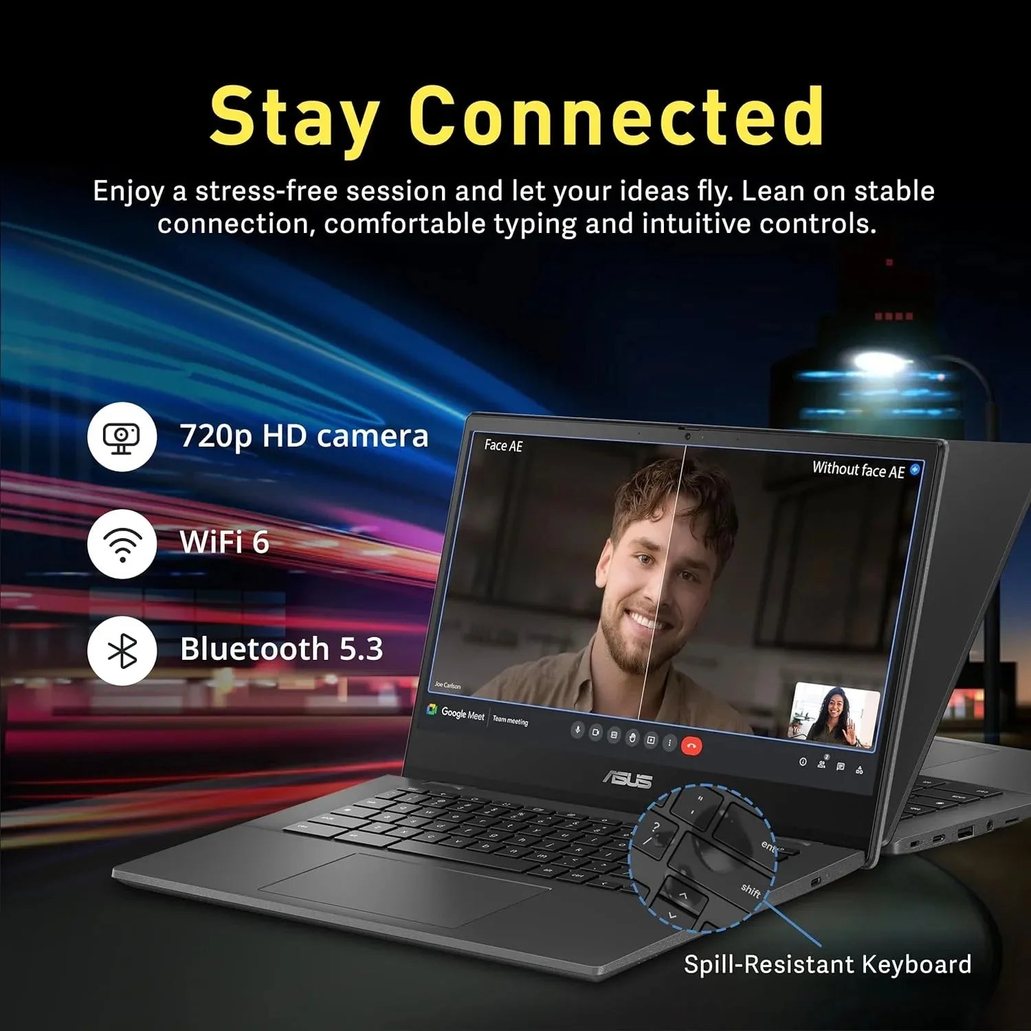ASUS Chromebook 14" Business Laptop,MediaTek Kompanio 520,4GB RAM,320GB Storage(64GB eMMC+256GB SD Card),Gray,Windows 11 Home - Merit Sell