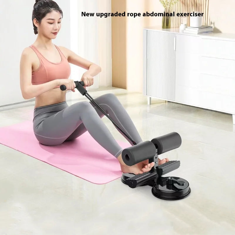 Abdominal Muscle Exerciser with Resistance Band Sit-up Aid Gym Equipment for Home Pelvic Muscle Trainer Exercise Bodybuilding - Merit Sell