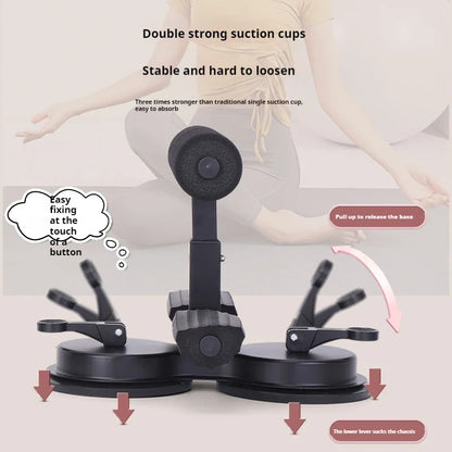 Abdominal Muscle Exerciser with Resistance Band Sit-up Aid Gym Equipment for Home Pelvic Muscle Trainer Exercise Bodybuilding - Merit Sell