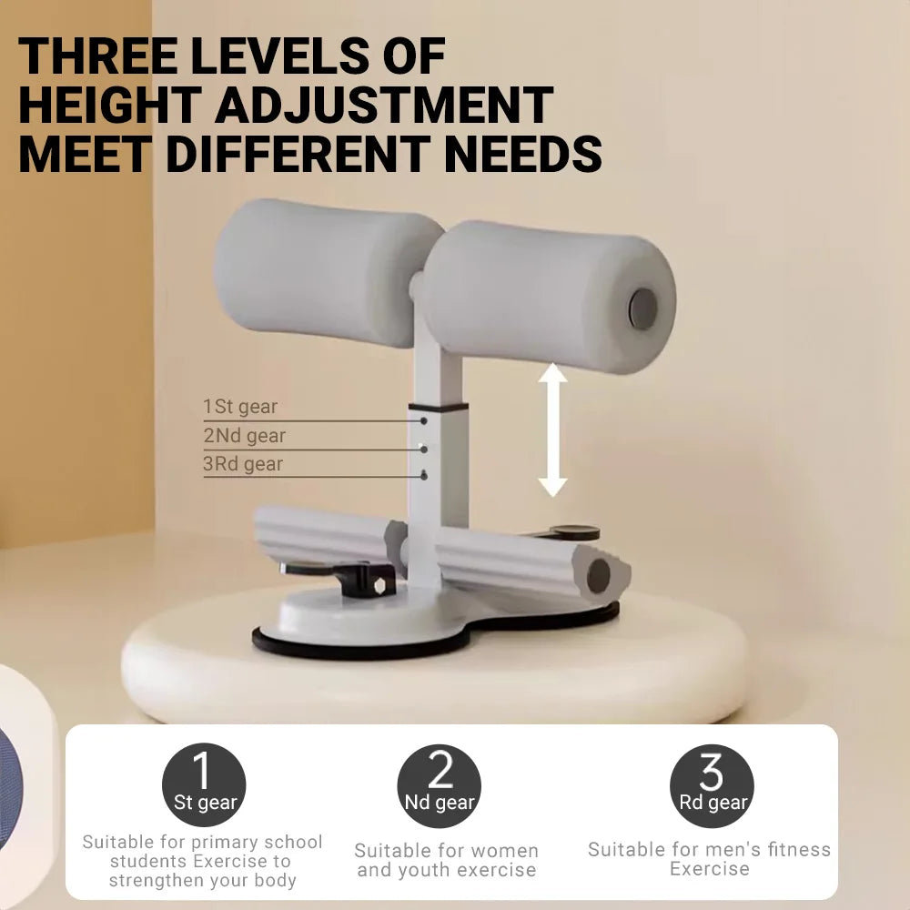 Abdominal Sit Up Equipment Suction Cups Ankle Support Abdominal Workout Fitness Adjustable Sports Fitness Physical Exercise - Merit Sell