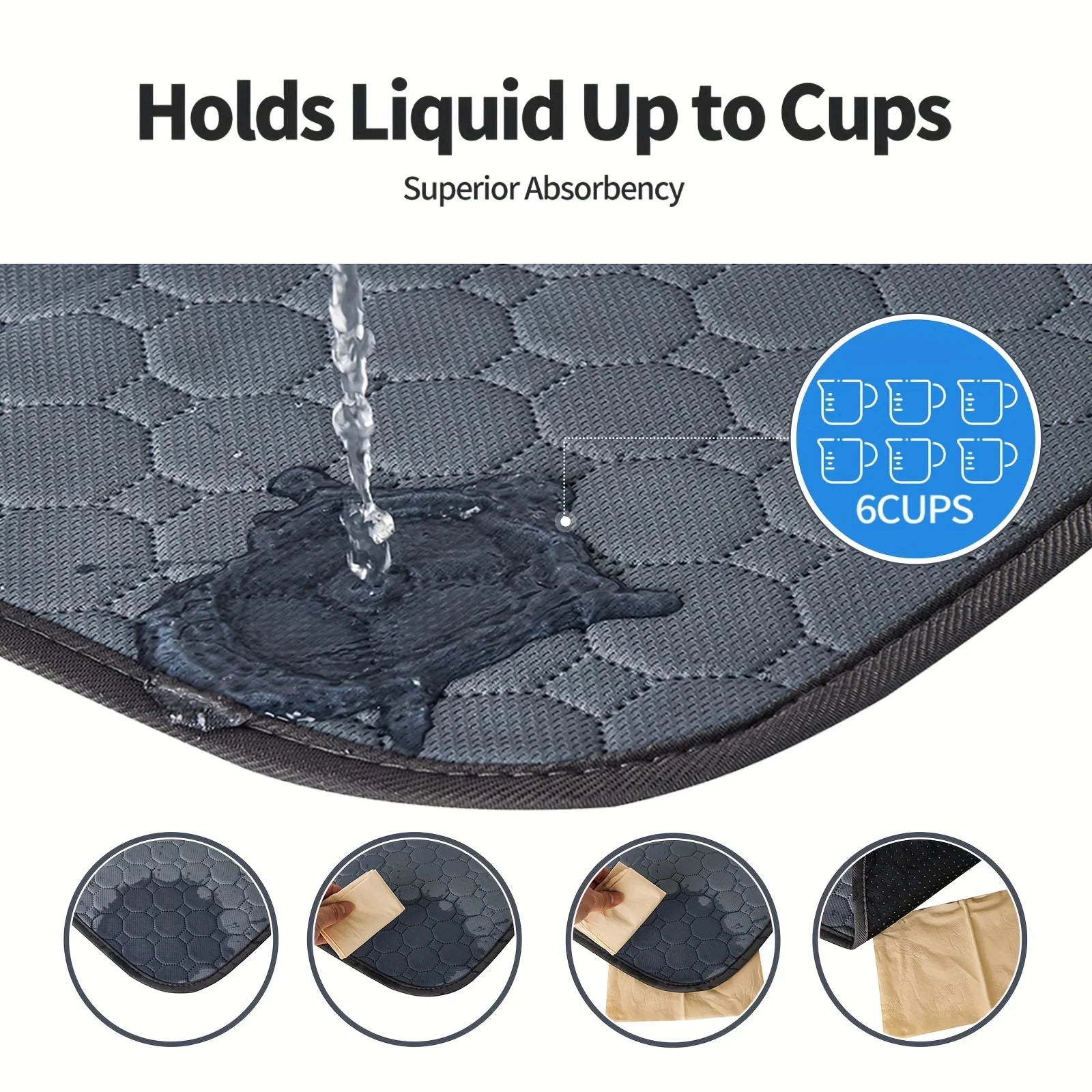 Absorbent Pet Training Pad for Dogs & Cats - Reusable, Leak-Proof Design with Non-Slip Backing for Puppy Potty Training an - Merit Sell