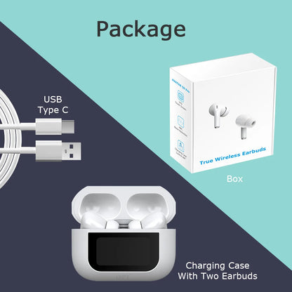 Active Cancelling Y60 Y32 Pro X70 In-Ear Gaming Headset Wireless Earphones with Digital Display Battery Indicator JL Chipset - Merit Sell