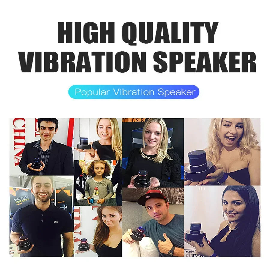 Adin 26W Vibro Wireless Bluetooth Speaker Anti-Neighbor Strong Vibration Effect Subwoofer Sound Box for Music Audio Loudspeakers - Merit Sell