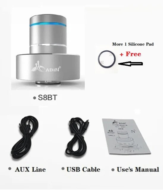 Adin 26W Vibro Wireless Bluetooth Speaker Anti-Neighbor Strong Vibration Effect Subwoofer Sound Box for Music Audio Loudspeakers - Merit Sell