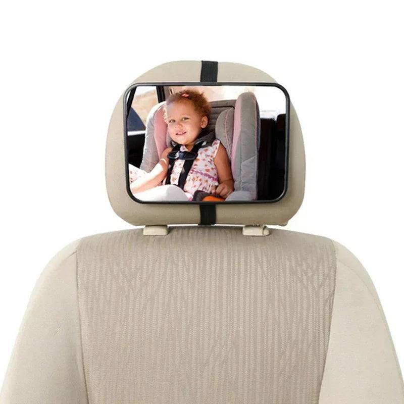 Adjustable Wide Car Rear Seat View Mirror Baby/Child Seat Car Safety Mirror Monitor Headrest High Quality Car Interior Styling - Merit Sell