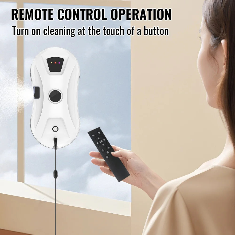 5600Pa Robot Window Cleaner Intelligent Auto Path Navigation Window Cleaning Robot Powerful Suction For Home High-Rise Windows