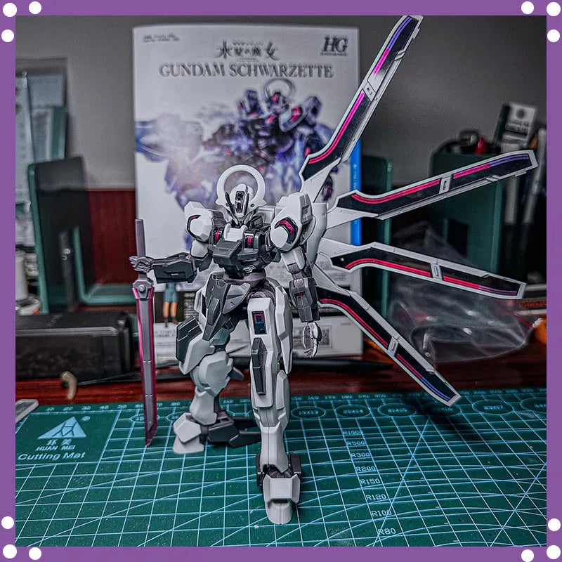 Anime Figure model the Witch from Mercury HG combat ride assembly action figure robot ornament collection toy gift - Merit Sell