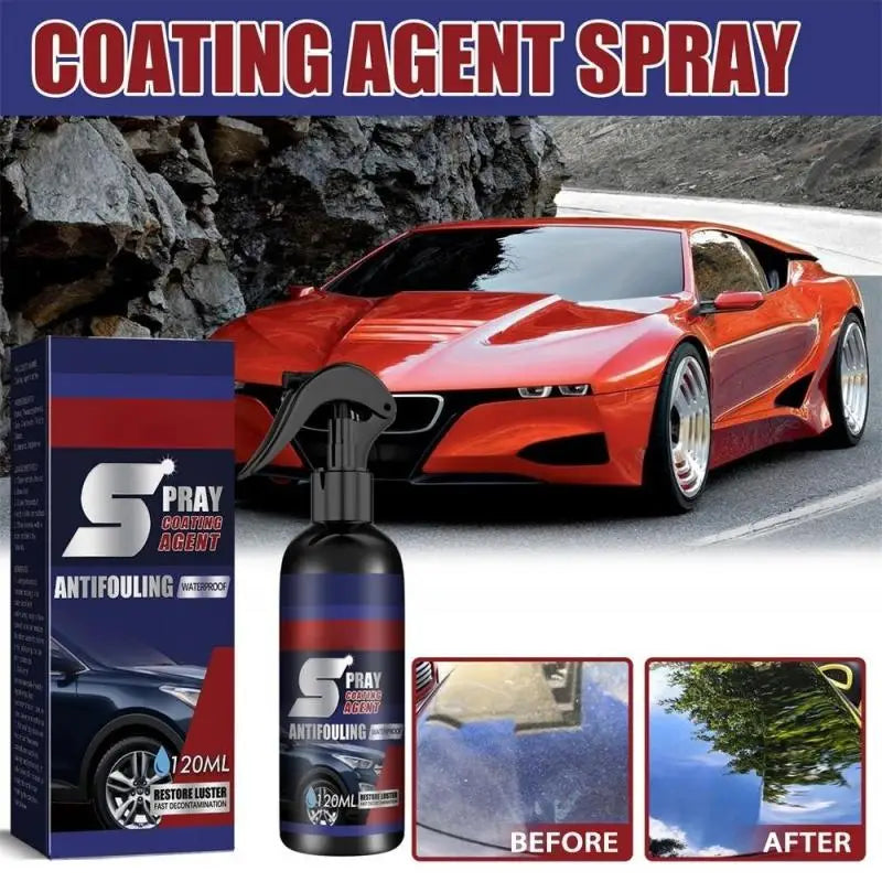 Auto Car Nano Ceramic Coating Quick Film Spray Anti-scratch Hydrophobic Paint Wax Brightening Detailing Polish Kit - Merit Sell