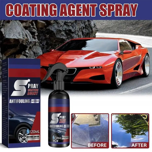 Auto Car Nano Ceramic Coating Quick Film Spray Anti-scratch Hydrophobic Paint Wax Brightening Detailing Polish Kit - Merit Sell