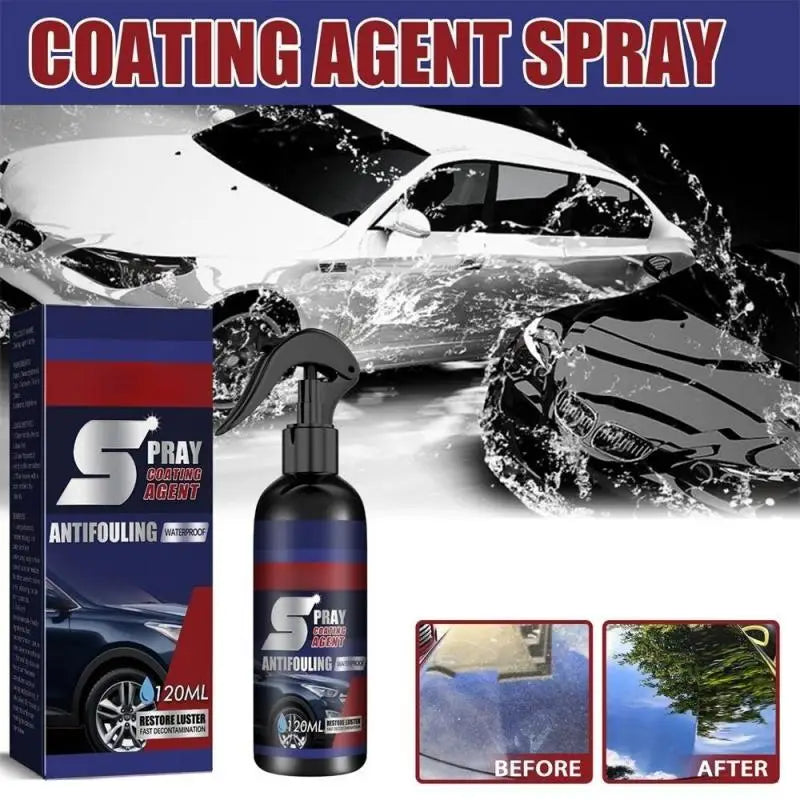 Auto Car Nano Ceramic Coating Quick Film Spray Anti-scratch Hydrophobic Paint Wax Brightening Detailing Polish Kit - Merit Sell