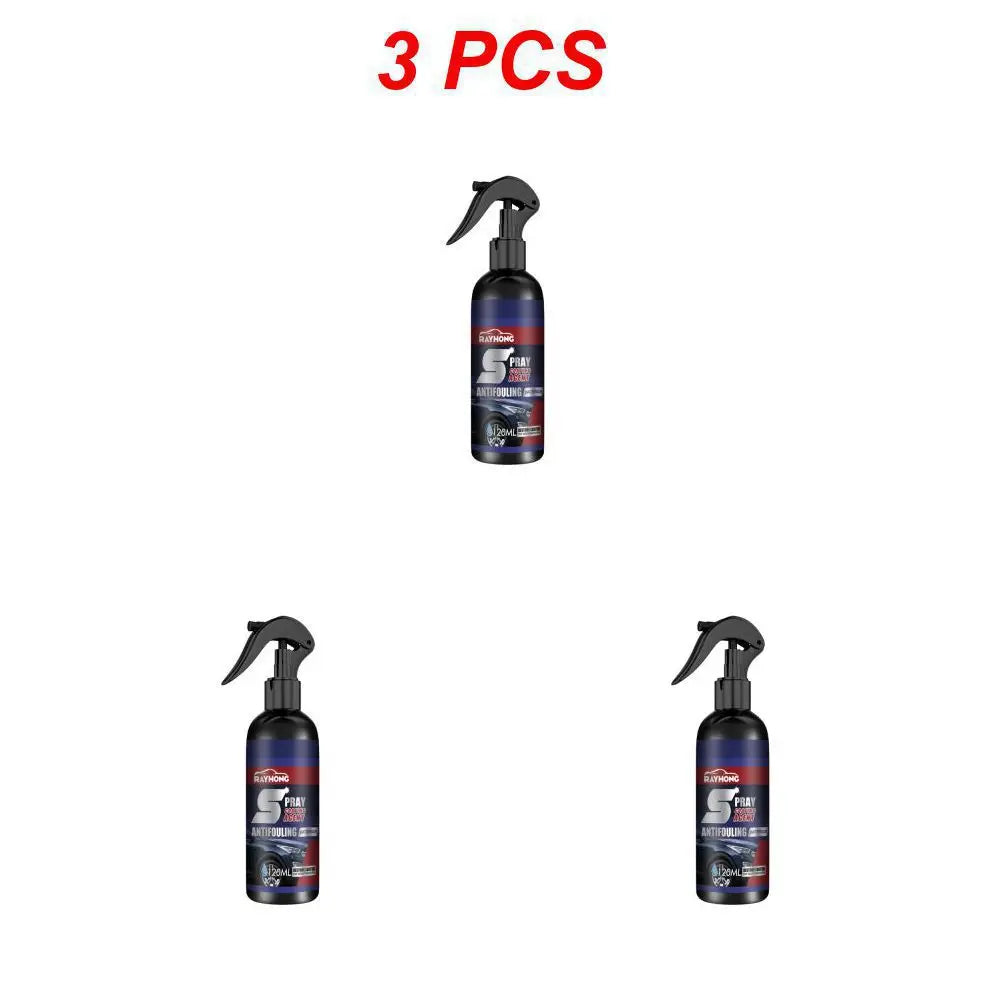 Auto Car Nano Ceramic Coating Quick Film Spray Anti-scratch Hydrophobic Paint Wax Brightening Detailing Polish Kit - Merit Sell