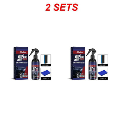 Auto Car Nano Ceramic Coating Quick Film Spray Anti-scratch Hydrophobic Paint Wax Brightening Detailing Polish Kit - Merit Sell