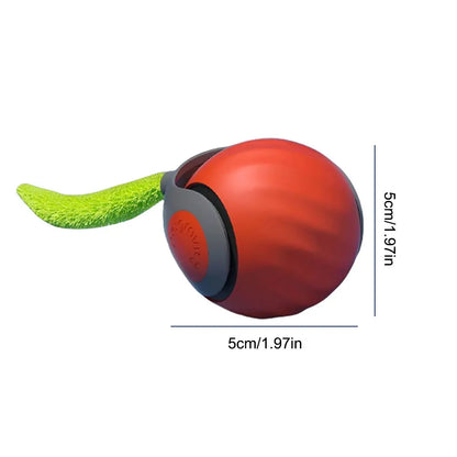 Automatic Moving Cat Toy Ball Smart Cat Toys Two Speed Adjustment Speedy Tail Cat Toy with Replacement Tail - Merit Sell