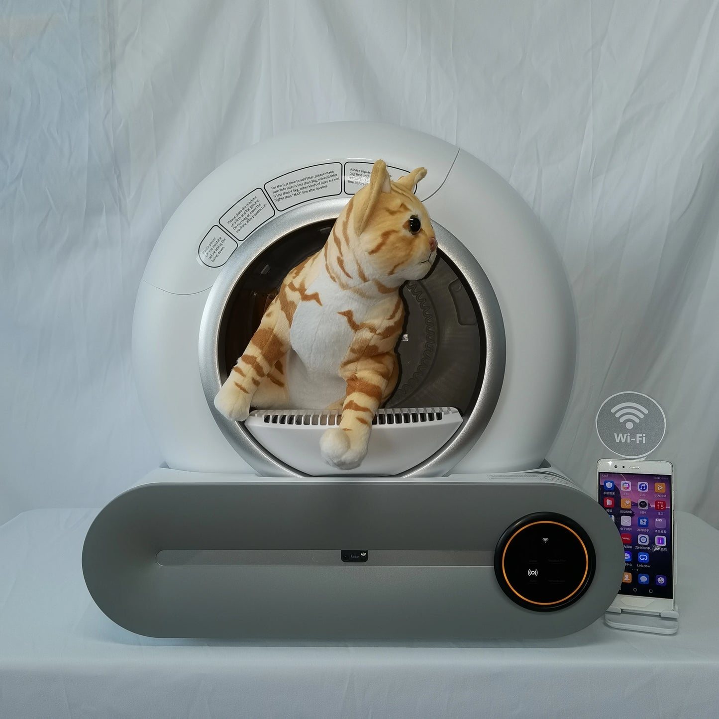 Automatic Pet Water Fountain Silent, Stainless Steel, LED Light, Pet Water Dispenser, For Cats & Dogs - Merit Sell